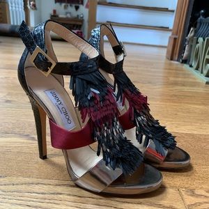 Jimmy Choo-Size 37 (7) Multicolored Sandal